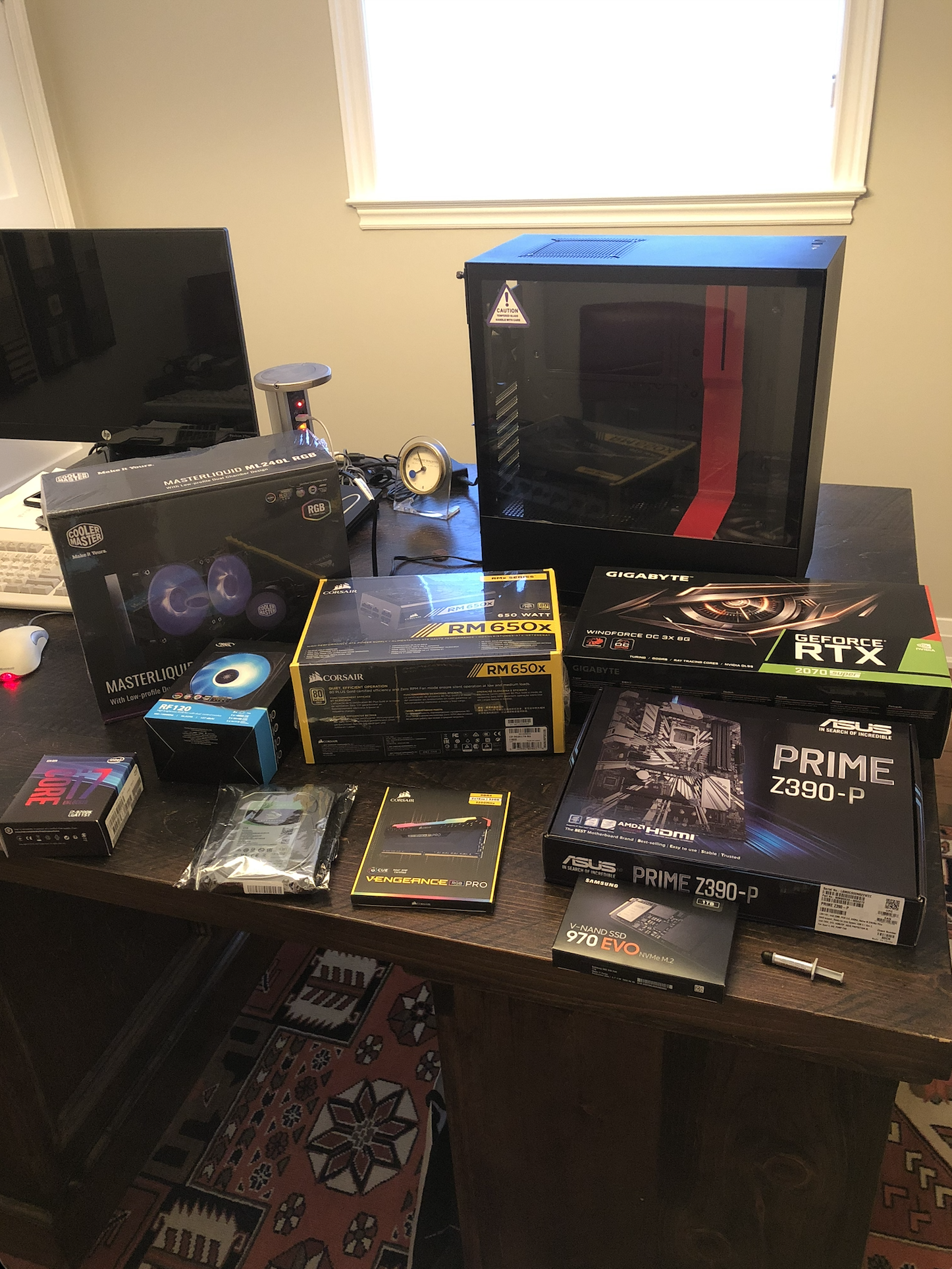 First PC build before image